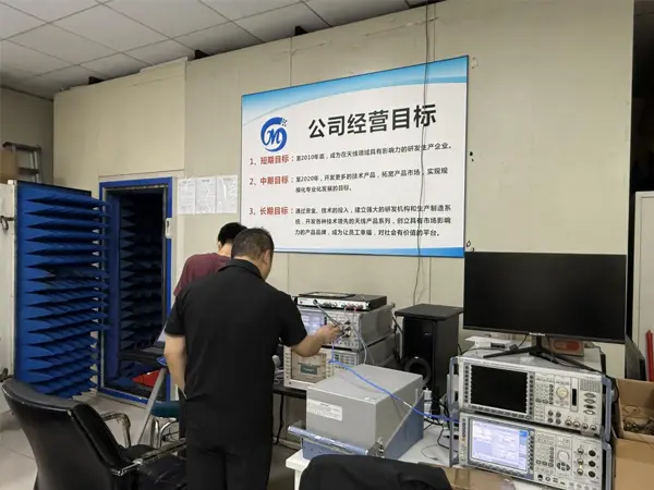 厳格なテストにより、アンテナ品質の基礎を確立します。